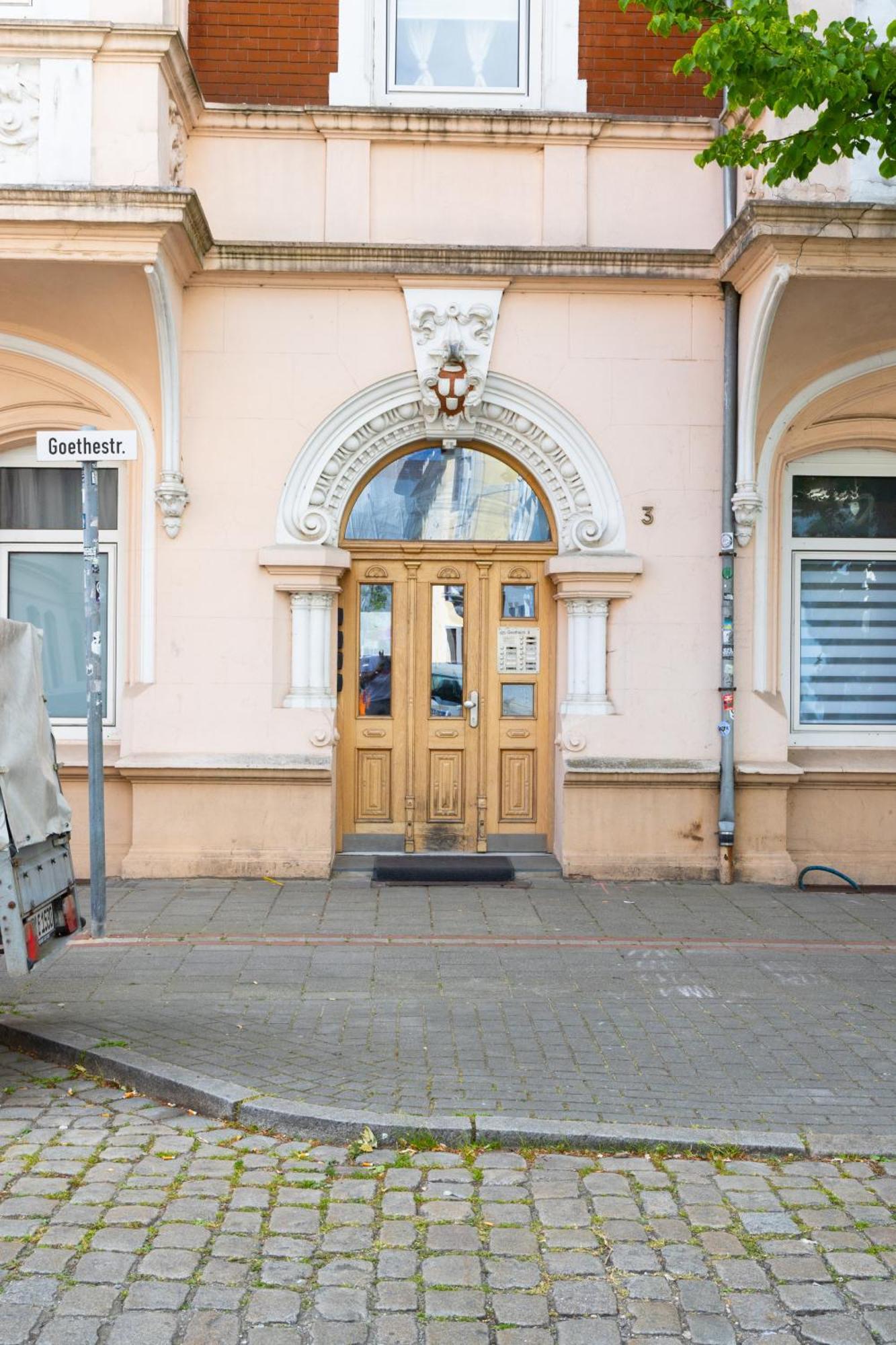 Exklusives Apartment Im Historischen Wohnhaus Mit Kamin, Bad & Viel Platz Bremerhaven Exterior photo
